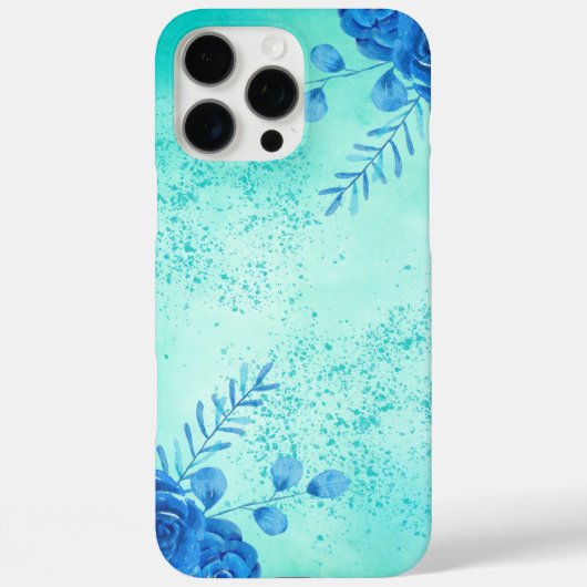 チェリー水彩花模様のラグジュアリーiPhoneケース Case-Mate iPhoneケース (裏面)