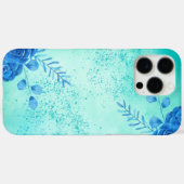 チェリー水彩花模様のラグジュアリーiPhoneケース Case-Mate iPhoneケース (裏面 (横))