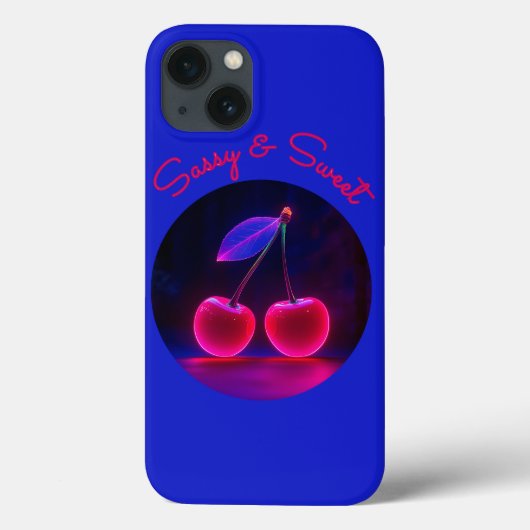 チェリー風のサッシー – 甘はっきりしたい Case-Mate iPhoneケース (裏面)