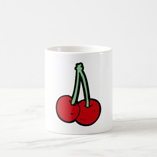 チェリー２個 コーヒーマグカップ