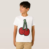 チェリー2個 Tシャツ (正面フル)