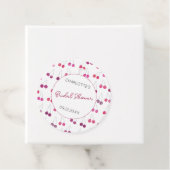 チェリー ウォーターカラー ブライダル シャワー パーソナライズド フェイバータグ (インサイチュ)