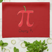 チェリー キュート マス Pi デー パイ 料理用 タオル (折り畳み)