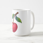チェリー コーヒーマグカップ (正面右)