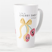 チェリー スイート カフェラテマグ (右アングル)