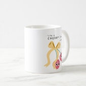チェリー スイート コーヒーマグカップ (正面右)