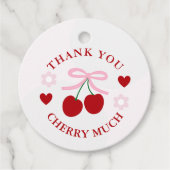 チェリー スウィート ブライズ シャワー フェイバータグ (正面)