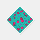 チェリー スタンダードカクテルナプキン (角)