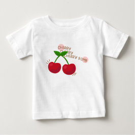 チェリー チェリー チェリー ボム ベビーTシャツ