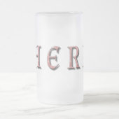 チェリー フロストグラスビールジョッキ (中央)