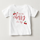 チェリー ベビーTシャツ (正面)