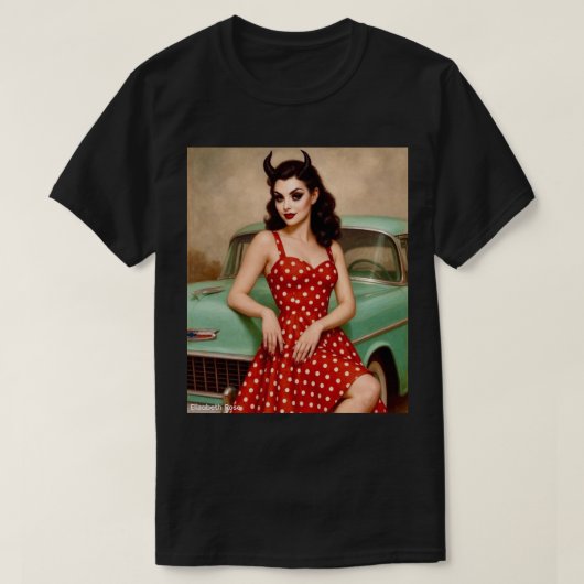 チェリー・ボムシェル Tシャツ (デザイン正面)