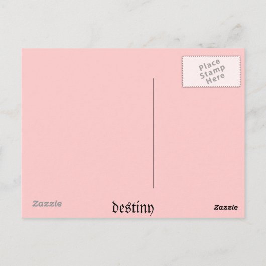 チェリー ポストカード (裏面)