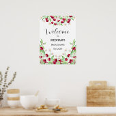 チェリー・マッチ・ブライダルシャワー ポスター (キッチン)