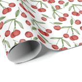 チェリー ラッピングペーパー (ロールコーナー)