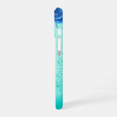 チェリー 水彩の花 | iPhone 16ケース (左側面)