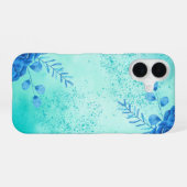 チェリー 水彩の花 | iPhone 16ケース (裏面横)