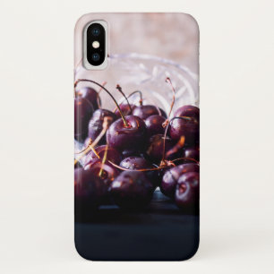 チェリー iPhone X ケース