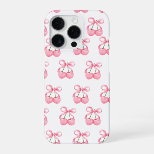 チェリーiPhoneケース iPhoneケース (裏面)