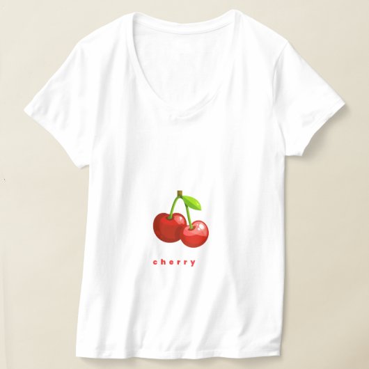 チェリーTシャツ Tシャツ (レイダウン)