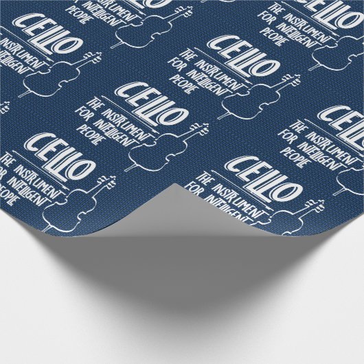 チェリ知性があるスト線スケッチ ラッピングペーパー (角)