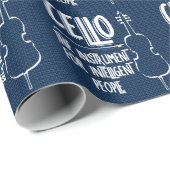 チェリ知性があるスト線スケッチ ラッピングペーパー (ロールコーナー)