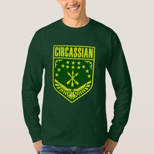 チェルケシア州旗、アディガ州旗、アディガ州旗。 Tシャツ (正面)