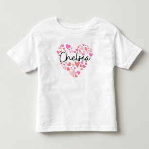 チェルシーが大好き - チェルシーにハート トドラーTシャツ