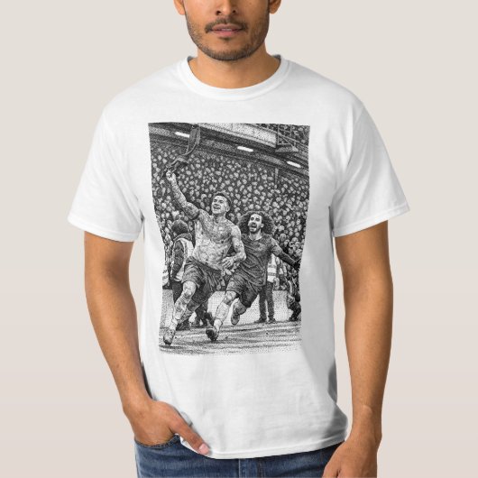 チェルシーでのエンゾの劇的ゴール Tシャツ (正面)