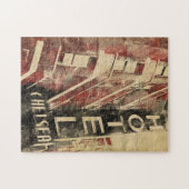 チェルシーのホテルのニューヨークのヴィンテージの芸術のパズル ジグソーパズル (横)