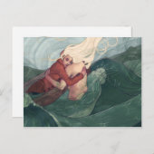 チェルシーのポストカードシリーズI：浮き沈み ポストカード (正面/裏面)