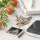 チェルシーの磁器の農場構内の時計箱 キーホルダー (側面)