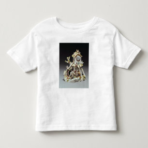 チェルシーの磁器の農場構内の時計箱 トドラーTシャツ
