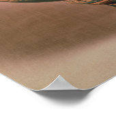 チェルシーの花瓶と金箔張りの蓋 ポスター (角)