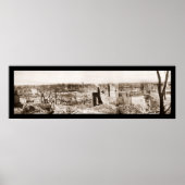 チェルシーの遺跡の写真1908 ポスター (正面)