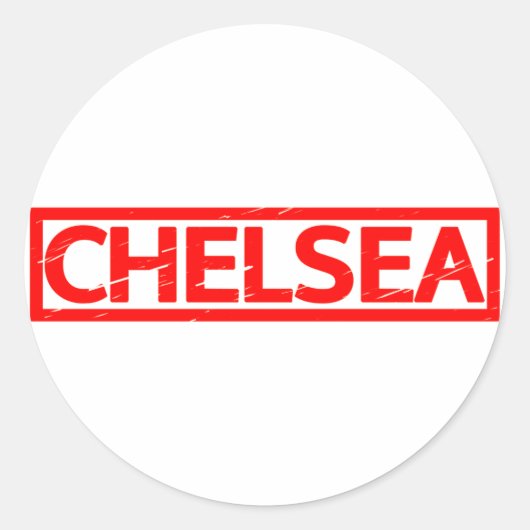 チェルシースタンプ ラウンドシール (正面)
