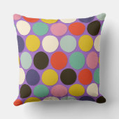 チェルシースポットラベンダー クッション (裏面)