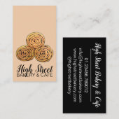 チェルシーバンスキュラン転がベーカリーホーム焼いたメイドバイ 名刺 (正面/裏面)