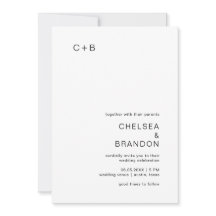 チェルシーブラック&ホワイトモダンズ結婚ズ