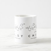 チェルシーペプチド名mug コーヒーマグカップ (中央)