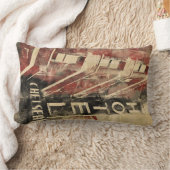 チェルシーホテルニューヨークシティピロー ランバークッション (ブランケット)