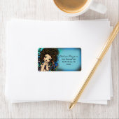 チェルシーマーメイドシーホースファンタジーアート ラベル (インサイチュ)