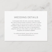 チェルシーモダング結婚レイ エンクロージャーカード (正面)