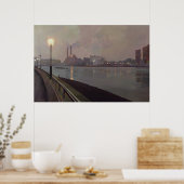 チェルシー・パワー・ステーション・バイ・ナイト ポスター (キッチン)