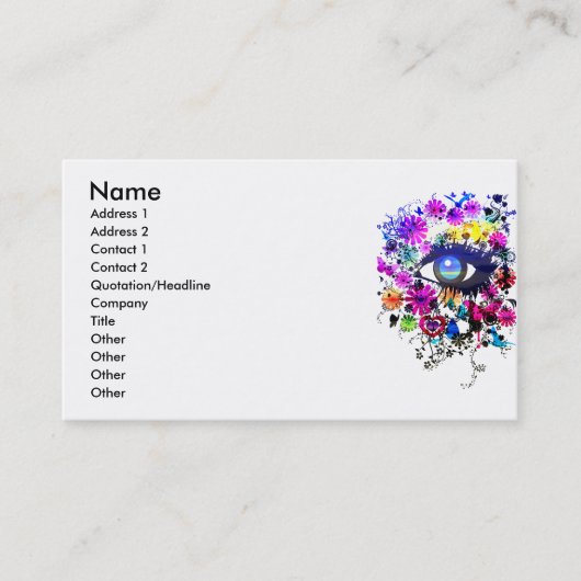 チェルシー 名刺 (正面)