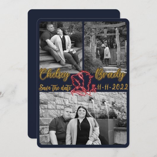 チェルジー 招待状 (正面/裏面)