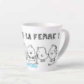 チェルチェラフェムザマグ カフェラテマグ (右アングル)