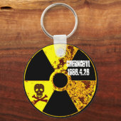 チェルノブイリ記念アンチ核 キーホルダー (正面)