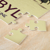 チェルノブイリ、プリピャット、ウクライナ旅行プリント ジグソーパズル (側面)