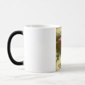 チェルノブイリ,プリピャット,ウクライナ旅行ポスター モーフィングマグカップ (左)